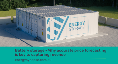 battery storage revenue price forecasting